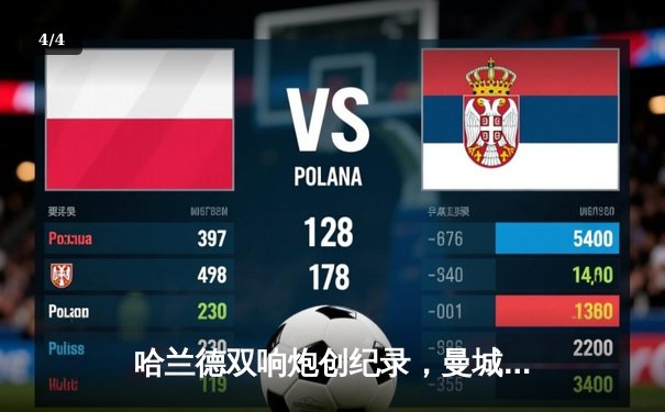 哈兰德双响炮创纪录，曼城3-1逆转曼联赢下德比战 - 4